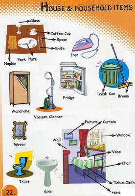 日常用品英語(yǔ)表達(dá)大全 讓孩子不僅會(huì)用還會(huì)說(shuō)